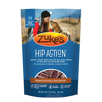 Zuke's - Hip Action - Peanut Butter and Oats Recipe - 1 lb.