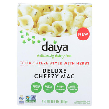 Daiya Foods - Cheezy Mac - Four Cheese with Herbs - CS of 8 - 10.6 oz.