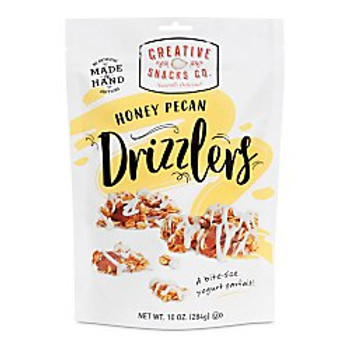 Creative Snacks - Drizzlers - Honey Pecan - Case of 6 - 10 oz.