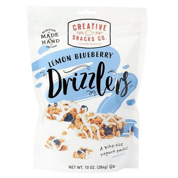 Creative Snacks - Drizzlers - Lemon Blueberry - Case of 6 - 10 oz.