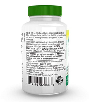 Health Thru Nutrition - Hydrosoluble CoQ-10 - 60 Softgels