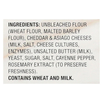John WM Macy's - Cheese Crisps - Cheddar and Asiago - Case of 12 - 4.5 oz. John WM Macy's - Cheese Crisps - Cheddar and Asiago - Case of 12 - 4.5 oz.