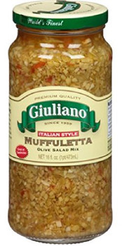 Giulianos' Specialty Foods - Italian Salad Olives - Case of 6 - 16 oz.