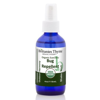 Brittanie's Thyme - Organic Bug Repellent - Glass - 4 oz.