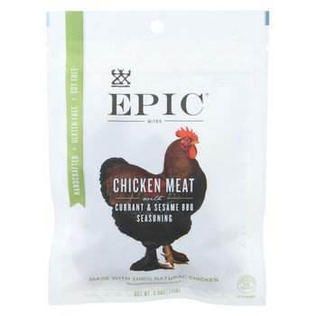 Epic - Jerky Bites - Chicken Meat - Case of 8 - 2.5 oz.