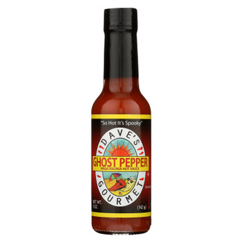 Dave's Gourmet - Hot Sauce - Ghost Pepper - Case of 12 - 5 fl oz. Dave's Gourmet - Hot Sauce - Ghost Pepper - Case of 12 - 5 fl oz.
