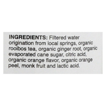 Doc's Tea - Tea - Orange Ginger - Case of 12 - 12 fl oz. Doc's Tea - Tea - Orange Ginger - Case of 12 - 12 fl oz.