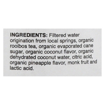 Doc's Tea - Tea - Coconut - Case of 12 - 12 fl oz. Doc's Tea - Tea - Coconut - Case of 12 - 12 fl oz.