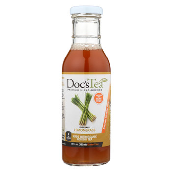 Doc's Tea - Tea - Lemongrass - Case of 12 - 12 fl oz.