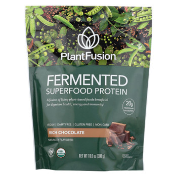 Plantfusion - Organic Plant Protein - Chocolate - 10.6 oz.