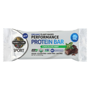 Garden Of Life - Sport Protein Bar Chocolate Mint - Case of 12 - 2.46 OZ