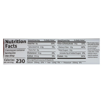 Garden Of Life - Protein Bar Maple Sea Salt - Case of 12 - 2.11 OZ Garden Of Life - Protein Bar Maple Sea Salt - Case of 12 - 2.11 OZ