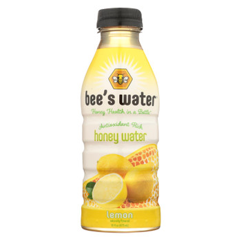 Bee's Water - Water Lemon Honey - Case of 12 - 16 FZ