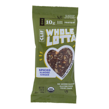Clif Bar - Whole Lotta Spiced Almond Ginger Bar - Case of 12 - 1.98 oz.