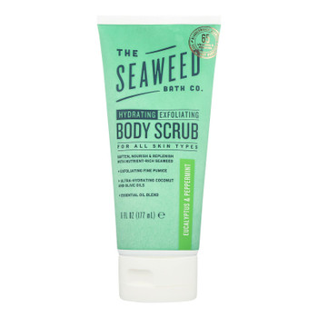 The Seaweed Bath Co - Hydrating Body Scrub - Eucalyptus Mint - 6 oz