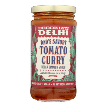 Brooklyn Delhi - Dad's Savory Tomato Curry Simmer Sauce - Case of 6 - 12 oz