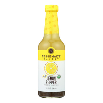 Tessemae - Lemon Pepper Dressing - Case of 6 - 10 fl oz. Tessemae - Lemon Pepper Dressing - Case of 6 - 10 fl oz.