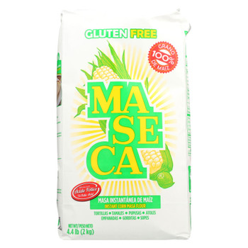 Maseca Gluten Free Instant Corn Masa Flour - Case of 10 - 4.4 LB
