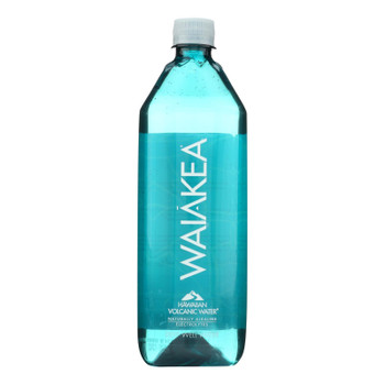 Waiakea Naturally Alkaline Hawaiian Volcanic Bottled Water  - Case of 12 - 33.8 FZ Waiakea Naturally Alkaline Hawaiian Volcanic Bottled Water  - Case of 12 - 33.8 FZ