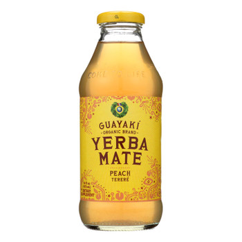 Guayaki Yerba Mate Peach Tereré  - Case of 12 - 16 FZ