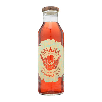 Shaka Tea Shaka Bottled Tea Peppermint Mint - Case of 12 - 14 FZ Shaka Tea Shaka Bottled Tea Peppermint Mint - Case of 12 - 14 FZ