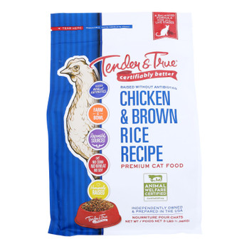 Tender & True Cat Food Chicken And Liver - Case of 6 - 3 LB Tender & True Cat Food Chicken And Liver - Case of 6 - 3 LB