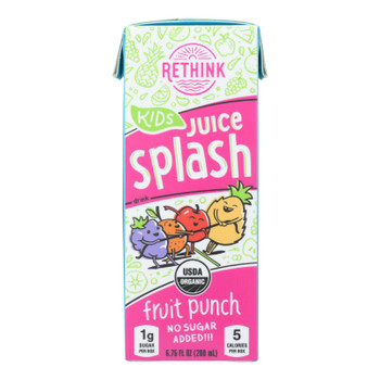 Rethink - Juice Splash Fruit Pnch - Case of 4 - 8/6.75FZ