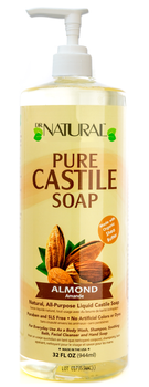 Dr. Natural - Castile Liquid Soap Almond - Case of 6 - 32 OZ