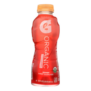 Gatorade G Organic Strawberry  - Case of 12 - 16.9 FZ