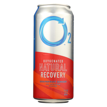 O2 - Recovery Drink Grapefruit Ginger - Case of 12 - 16 FZ