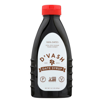 D'vash Organics - Syrup Date - Case of 12 - 14.1 OZ D'vash Organics - Syrup Date - Case of 12 - 14.1 OZ