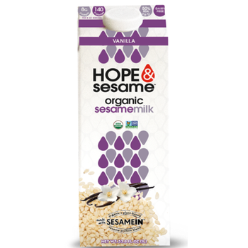 Hope & Sesame - Seasmemilk Vanilla - Case of 6 - 33.8 OZ