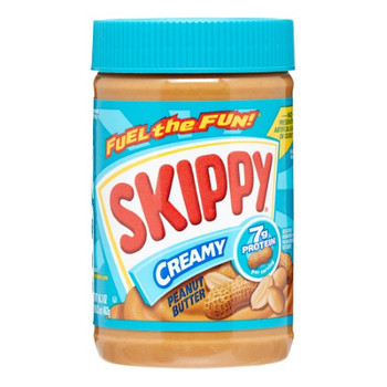 Skippy Creamy Peanut Butter - Case of 12 - 16.3 OZ