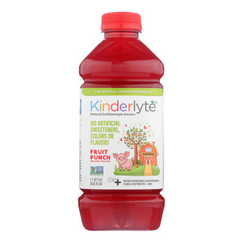 Kinderlyte - Kinderlyte Fruit Punch - Case of 6 - 33.8 FZ