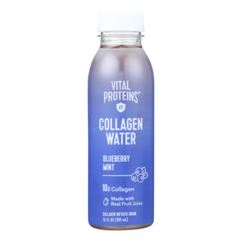 Vital Proteins - Water Collagen Blubry Mint - Case of 16 - 12 FZ