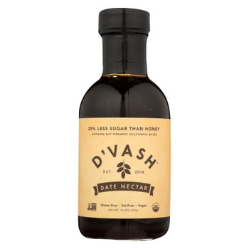DVash Organics Organic Date Nectar  - Case of 12 - 16.6 OZ DVash Organics Organic Date Nectar  - Case of 12 - 16.6 OZ