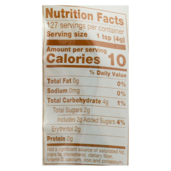 Truvia Brown Sugar Blend  - Case of 8 - 18 OZ