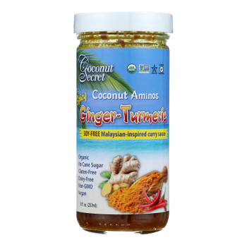 Coconut Secret - C Amino Ginger Turmeric - Case of 12-8 FZ