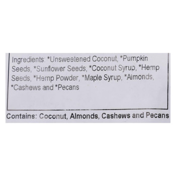 Grandy Oats Spr Hemp Blend Coconla - Single Bulk Item - 10LB