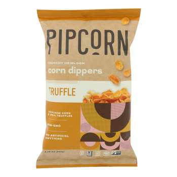 Pipcorn - Chps Corn Dpprs Truffle - Case of 12 - 9.25 OZ Pipcorn - Chps Corn Dpprs Truffle - Case of 12 - 9.25 OZ