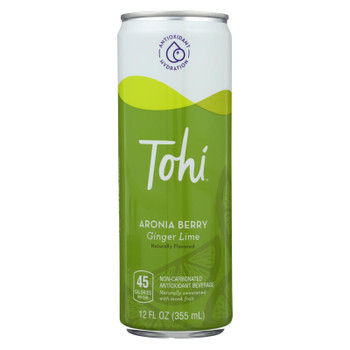 Tohi - Aronia Berry Ginger Lime - Case of 12 - 12 FZ Tohi - Aronia Berry Ginger Lime - Case of 12 - 12 FZ