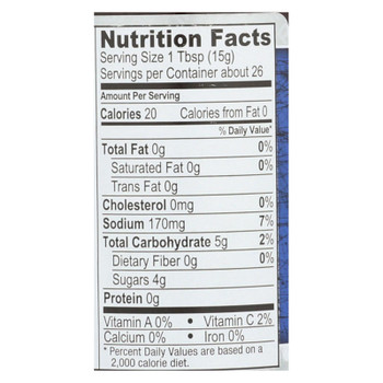 Kinder's Organic Teriyaki Marinade  - Case of 6 - 14 FZ