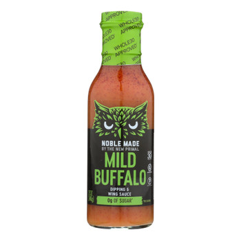 The New Primal - Sauce Buffalo Mild Paleo - Case of 6 - 12 OZ