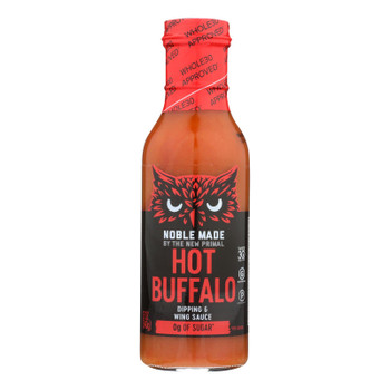 The New Primal - Sauce Buffalo Hot Paleo - Case of 6 - 12 OZ