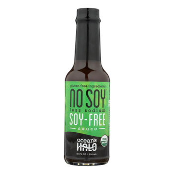 Ocean's Halo - Sauce No Soy Low Salt - Case of 12 - 10 FZ Ocean's Halo - Sauce No Soy Low Salt - Case of 12 - 10 FZ