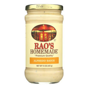 Rao's Specialty Food Alfredo Sauce - Case of 6 - 15 OZ Rao's Specialty Food Alfredo Sauce - Case of 6 - 15 OZ