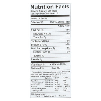 Urban Accents Tangy Tomatillo Garlic Taco Sauce  - Case of 6 - 12.6 OZ Urban Accents Tangy Tomatillo Garlic Taco Sauce  - Case of 6 - 12.6 OZ