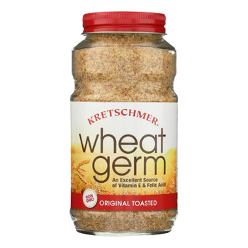 Kretschmer Original Toasted Wheat Germ - Case of 6 - 12 OZ Kretschmer Original Toasted Wheat Germ - Case of 6 - 12 OZ