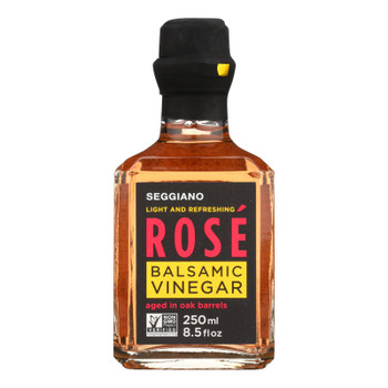 Seggiano Rose Balsamic Vinegar Aged In Oak Barrels - Case of 6 - 8.5 FZ Seggiano Rose Balsamic Vinegar Aged In Oak Barrels - Case of 6 - 8.5 FZ