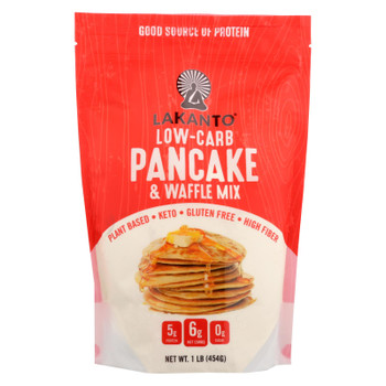 Lakanto - Mix Pancake & Waffle - Case of 8 - 1 LB Lakanto - Mix Pancake & Waffle - Case of 8 - 1 LB